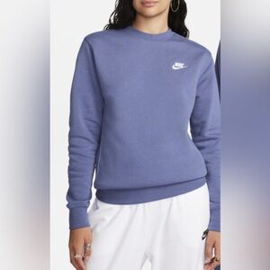 Nike VINTAGE Classic Logo Sweat Shirt Embroidered LOGO Swoosh Size Small